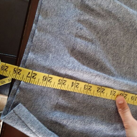 Quarter Zip Pull over Sweater Blue 2XL - Picture 7 of 9